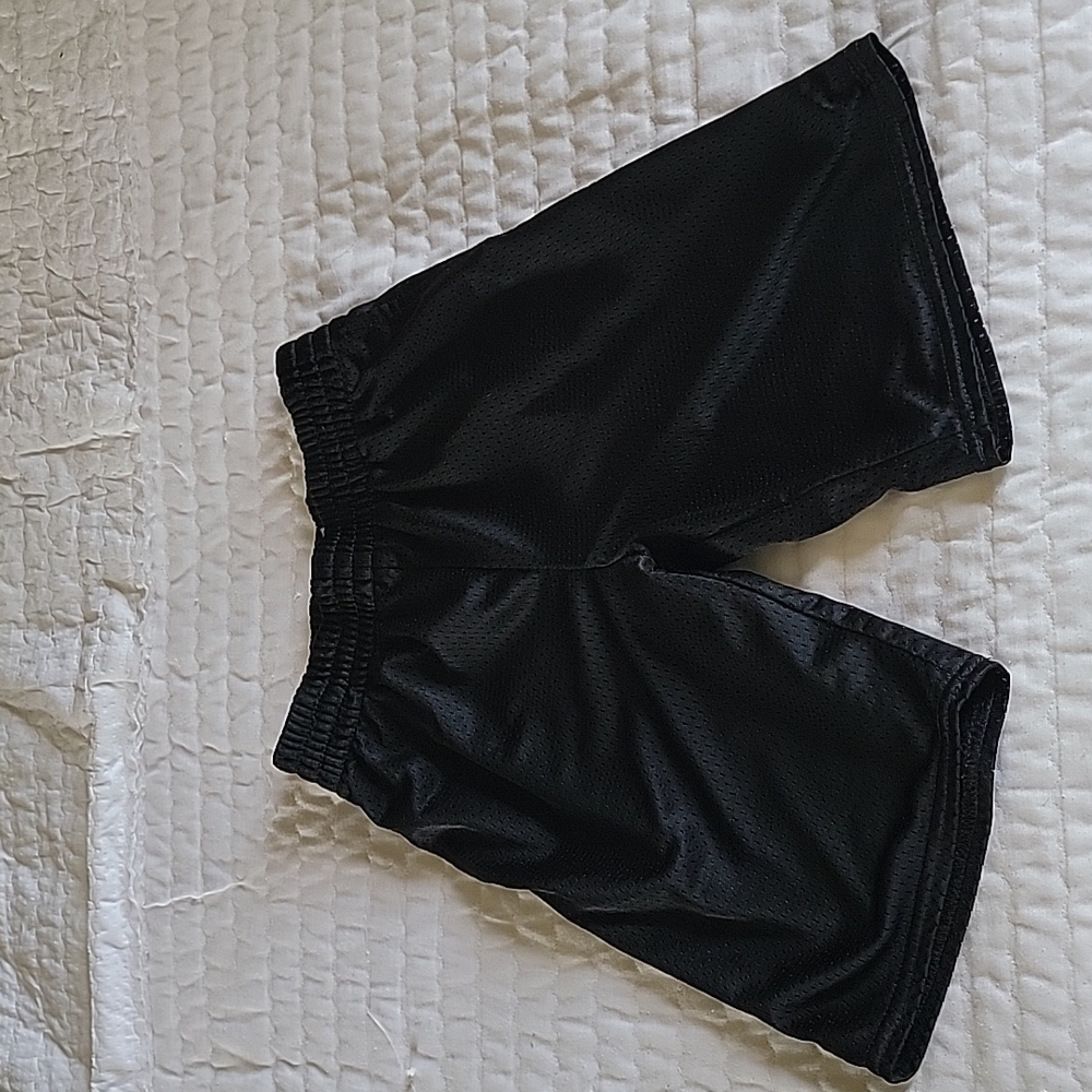 Boy's Athletic Works Athletic Shorts,  Color Black, Size S(6-7)